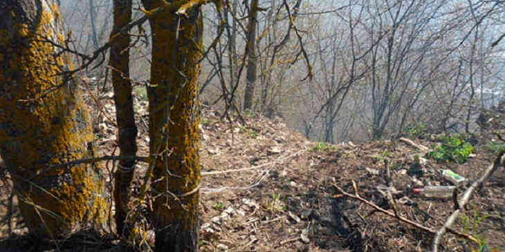 В Жлобинском районе в куче мусора нашли обгоревшее тело мужчины