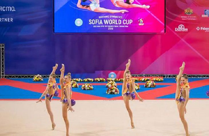 Белоруски «взяли» золото на КМ по художественной гимнастке