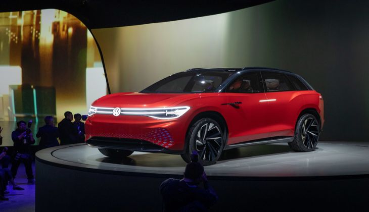 Volkswagen показал новый электрический кроссовер
