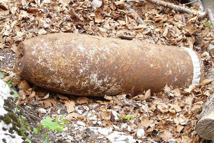 Под Барановичами нашли опасный снаряд Под Барановичами нашли опасный снаряд