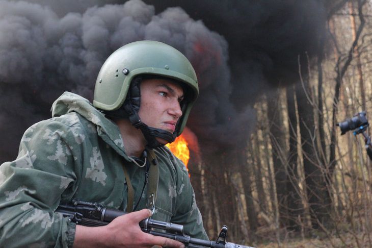 МВД опубликовало ролик, как в Беларуси сдают на краповый берет