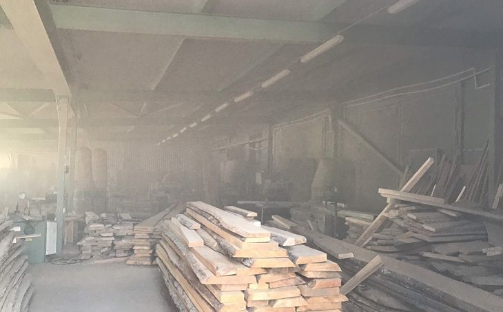 Под Минском горел цех Под Минском горел цех