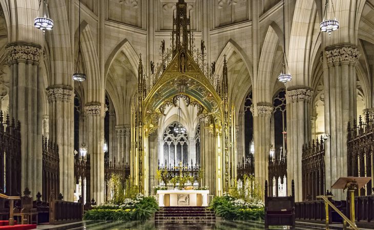 В Нью-Йорке мужчина пытался поджечь собор Святого Патрика