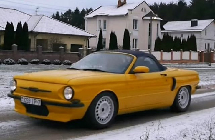 В Беларуси умельцы скрестили «Запорожец» и Porsche