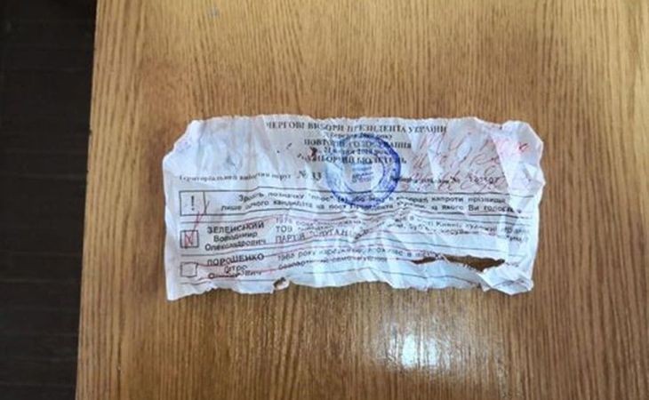 Пьяная украинка пыталась съесть бюллетень на избирательном участке Пьяная украинка пыталась съесть бюллетень на избирательном участке