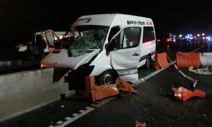 «Превысил скорость в два раза». Завершено расследование смертельного ДТП с маршруткой под Воложином