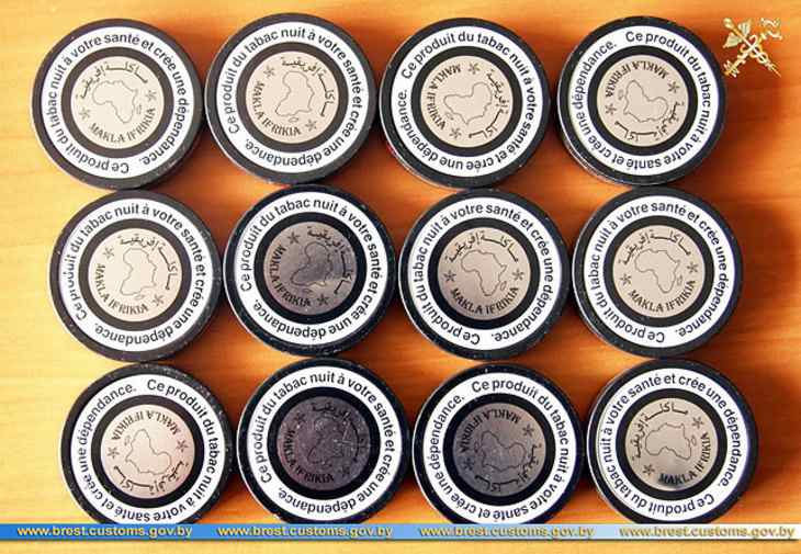 Более 13 кг насвая и снюса изъяли брестские таможенники с начала года