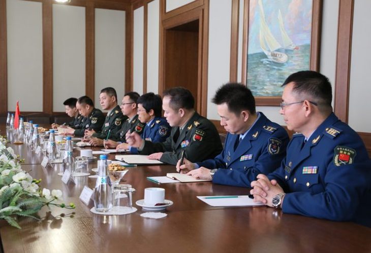 Китайские военные приехали в Слуцк Китайские военные приехали в Слуцк