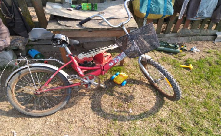 Житель Орши позаимствовал чужой велосипед, чтобы добраться домой