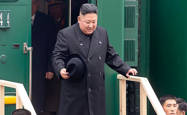 Ким Чен Ын прибыл в Россию Ким Чен Ын прибыл в Россию