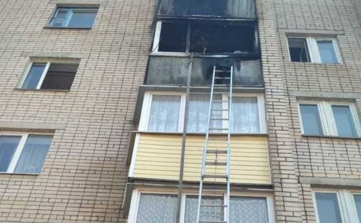 В Миорах МЧС эвакуировало 10 человек из-за пожара в жилом доме