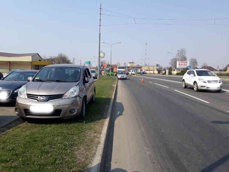 В Орше иномарка сбила пешехода-нарушителя