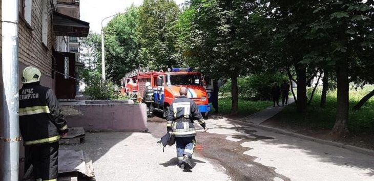 Пожар в Борисове погубил женщину