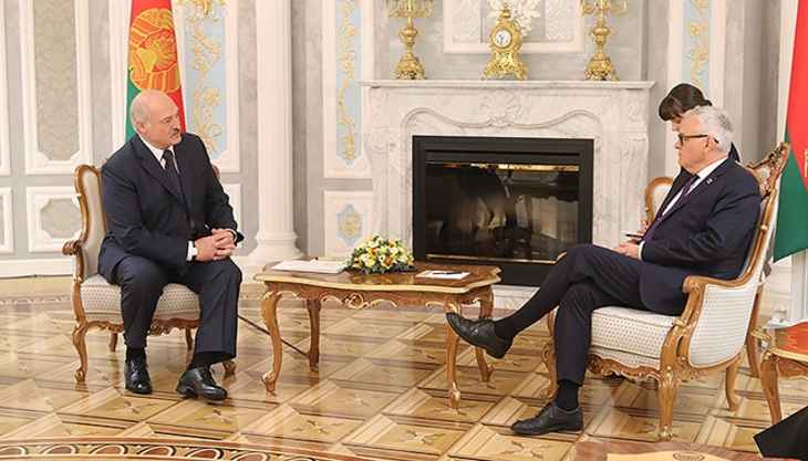 Лукашенко — представителю Совета Европы: Много хорошего из того, что создано у вас, подлежит заимствованию в Беларуси