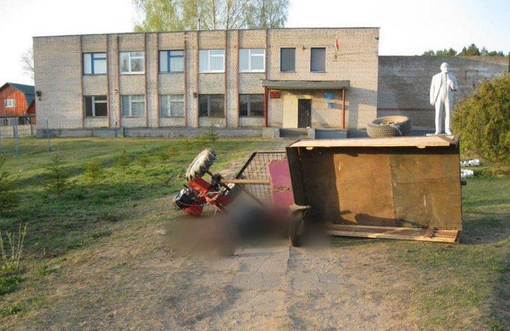 Следственный комитет: подросток, погибший в ДТП, взял мотоблок без спроса