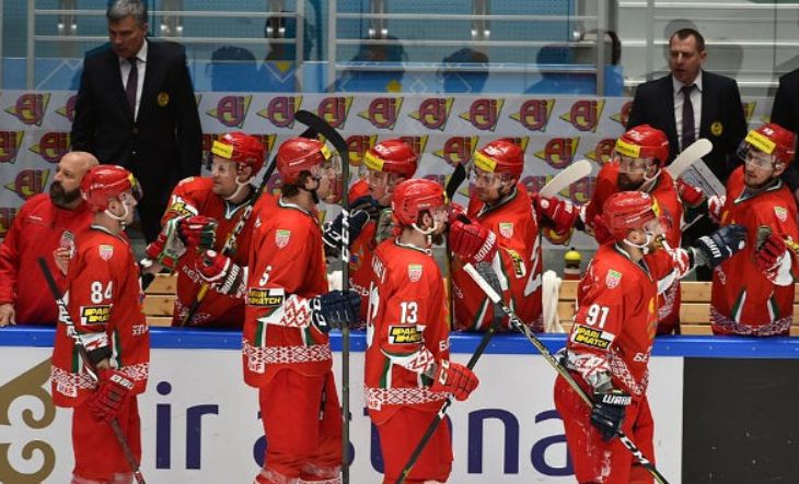 Сборная Беларуси по хоккею одержала третью победу на чемпионате мира в Казахстане Сборная Беларуси по хоккею одержала третью победу на чемпионате мира в Казахстане