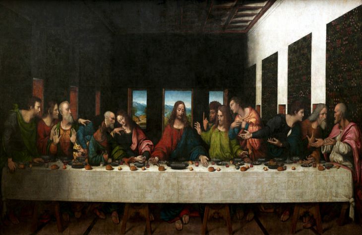 Ученые считают, что Леонардо да Винчи принимал участие в написании копии Тайной вечери