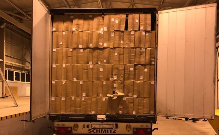 В Литве задержали контрабанду белорусских сигарет на более 2 млн евро