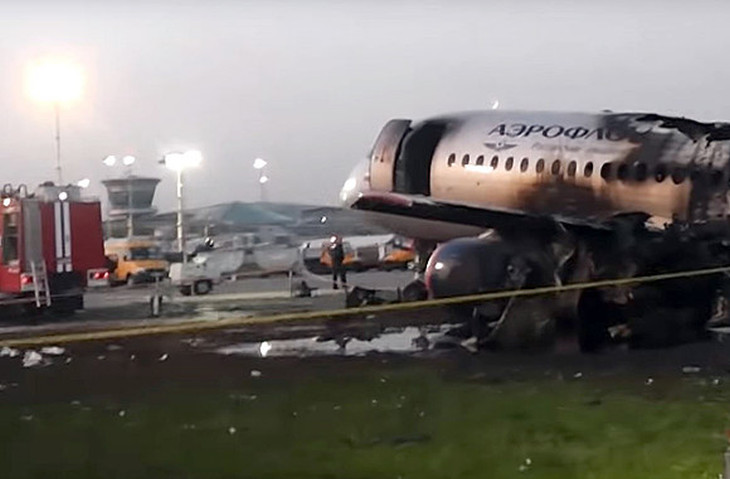  Сгоревший в Шереметьево самолет был застрахован на более чем 1,5 млрд рублей