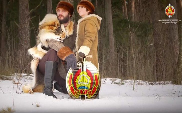 МВД сняло имиджевый видеоролик с белорусскоязычной песней