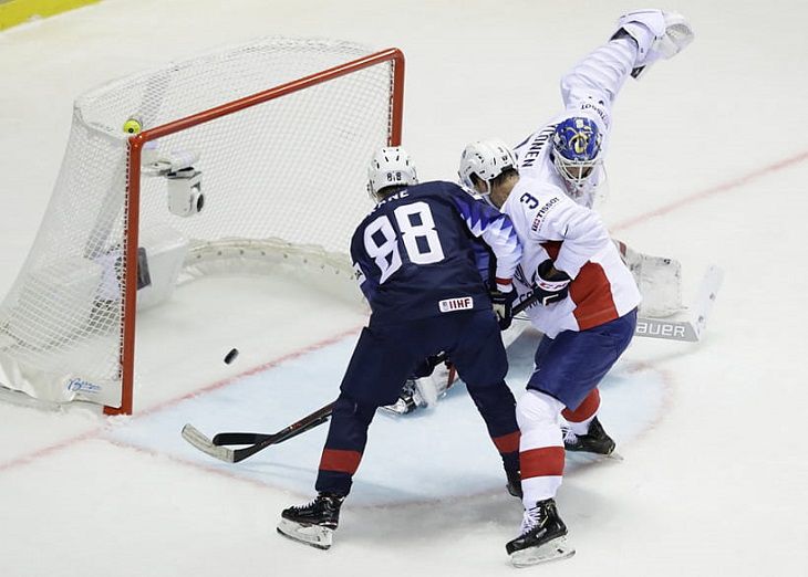 Хоккей. ЧМ. США «разнесли» Францию 