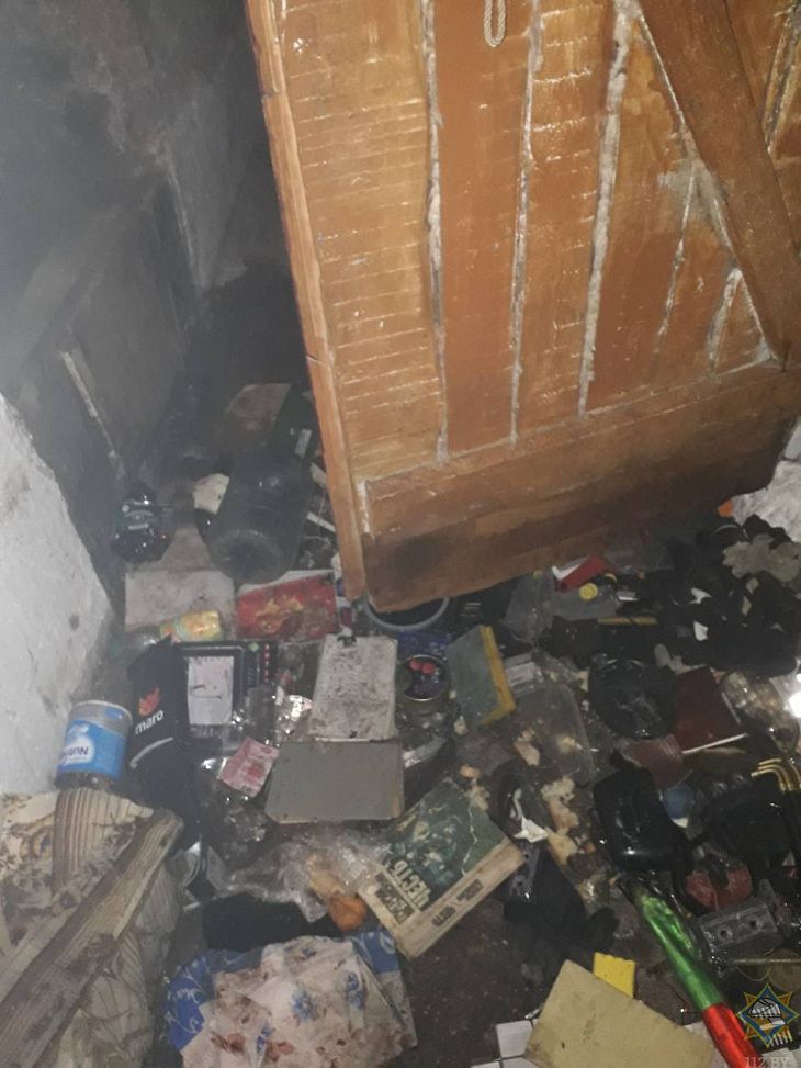В Копыле на пожаре в пятиэтажке спасли мужчину