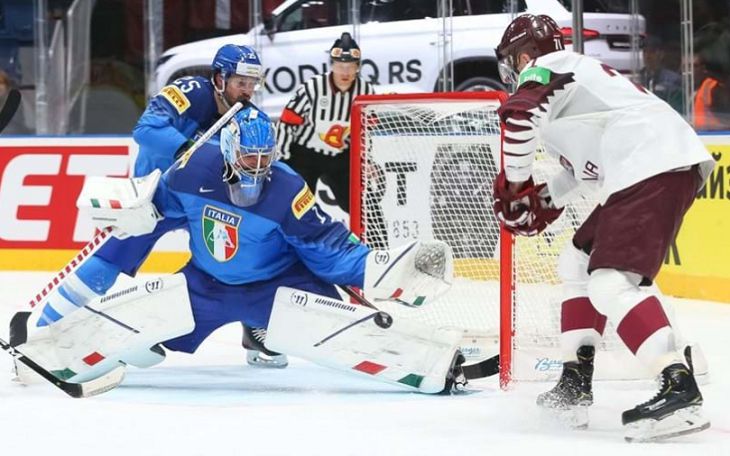 Сборная Латвии всухую обыграла Италию на чемпионате мира