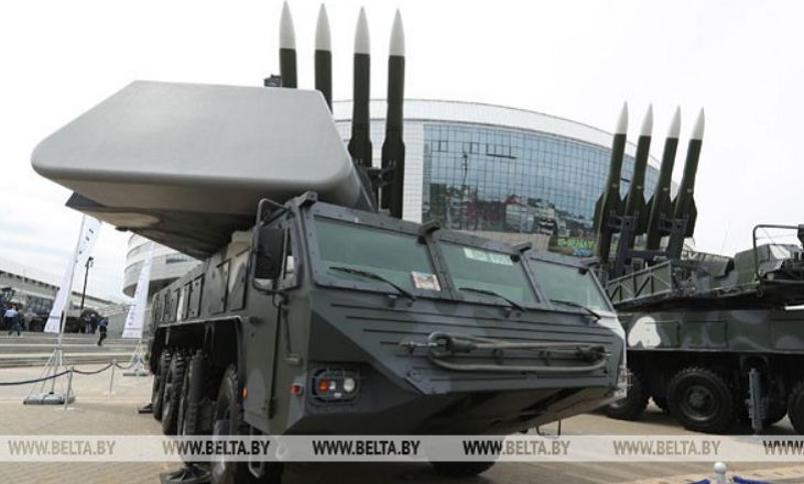Впервые показан белорусский зенитный комплекс «Бук-МБ3К»
