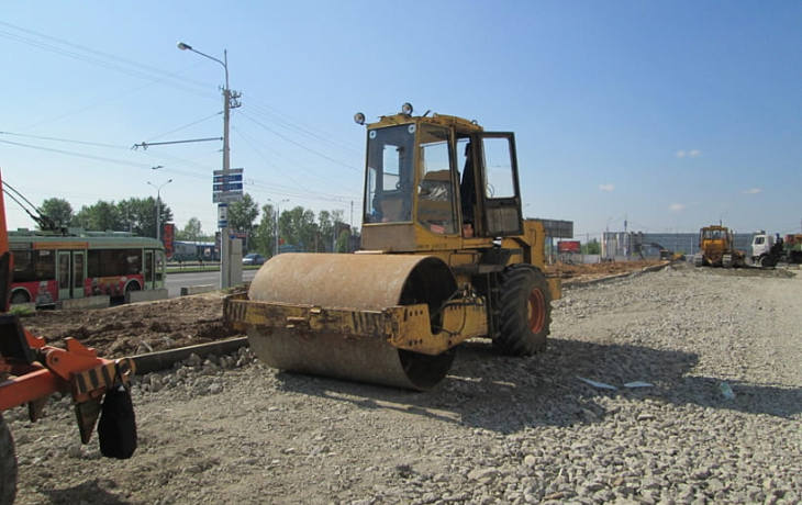 В Минске пьяный учитель математики пытался угнать дорожный каток 