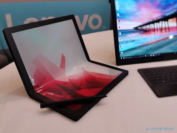 Lenovo презентовала первый ноутбук с гибким экраном