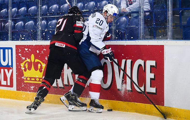 Канада уверенно обыграла Францию на ЧМ по хоккею в Словакии
