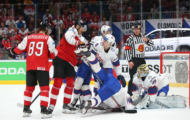 Норвегия обыграла Австрию на чемпионате мира по хоккею