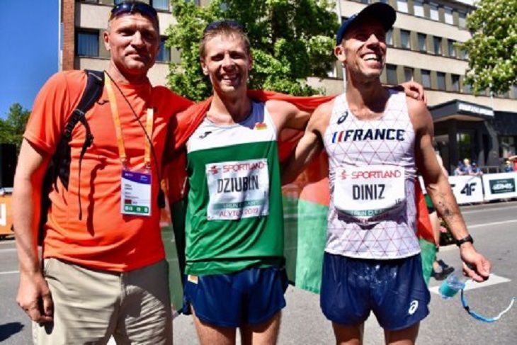 Белорус Дмитрий Дюбин стал серебряным призером Кубка Европы по спортивной ходьбе