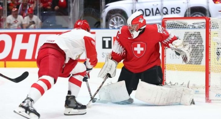 Сборная России обыграла команду Швейцарии в матче ЧМ по хоккею Сборная России обыграла команду Швейцарии в матче ЧМ по хоккею