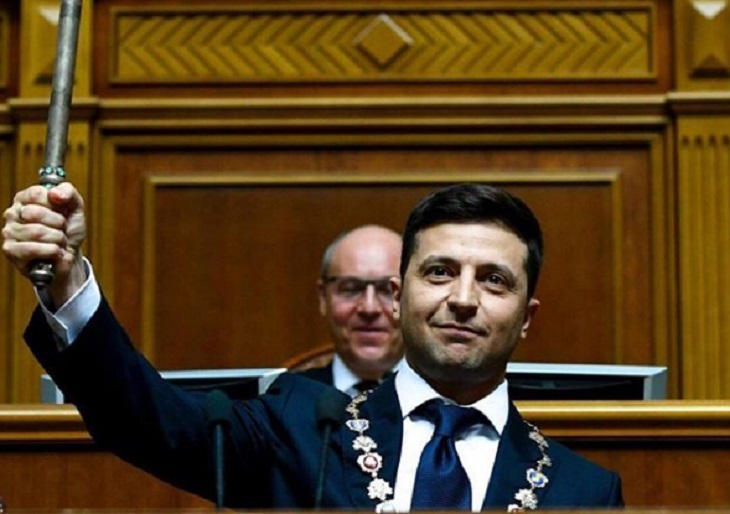 Ляшко и Зеленский устроили перепалку из-за русского языка на инаугурации