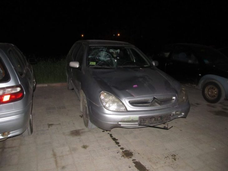 В Мстиславле автомобиль сбил людей, выехав на тротуар