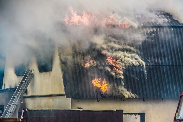 В Шумилино на пожаре погиб хозяин частного дома