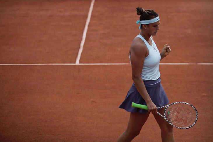 Теннис. Франция. Соболенко сыграла в полуфинале Теннис. Франция. Соболенко сыграла в полуфинале