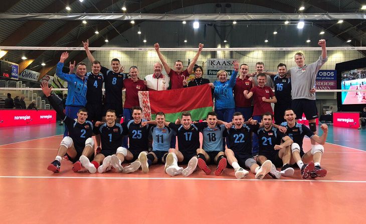 Мужская сборная Беларуси по волейболу победила Чехию на старте Золотой Евролиги