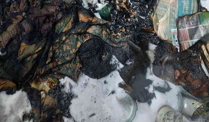 В Минске из-за окурка снова горел балкон