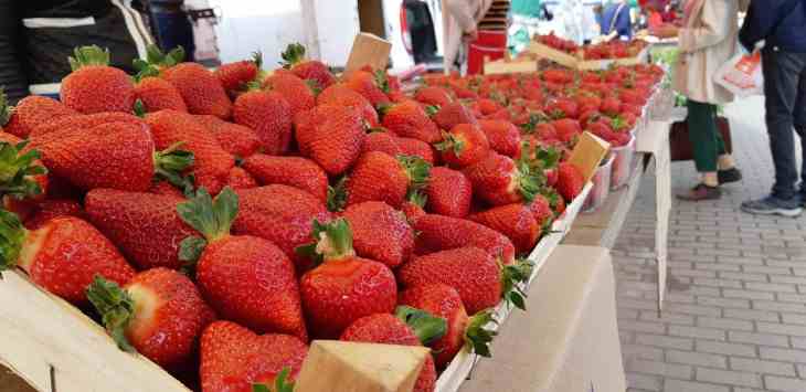 Клубника от 5 рублей, а черешня до 35. Прошлись по продуктовым рынкам Минска