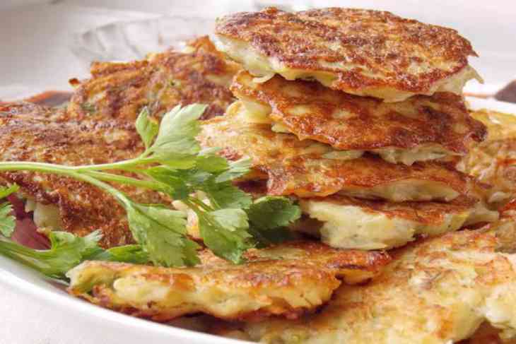 Драники с курицей Драники с курицей