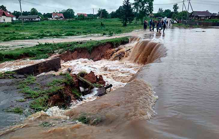Всего за час в Минске 29 мая выпало треть месячной нормы осадков 