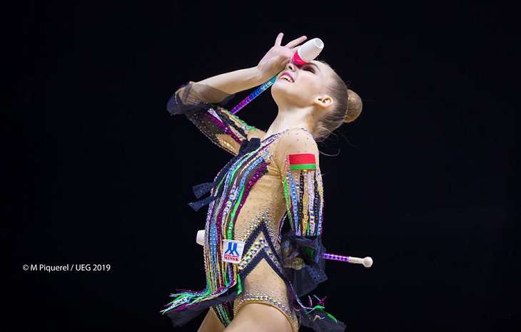 Белорусская грация Анастасия Салос завоевала четыре медали на Гран-при в Израиле