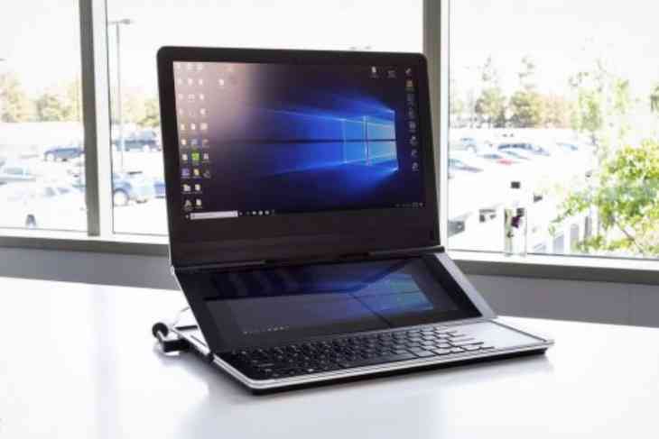 Intel представила прототип двухэкранного игрового ноутбука