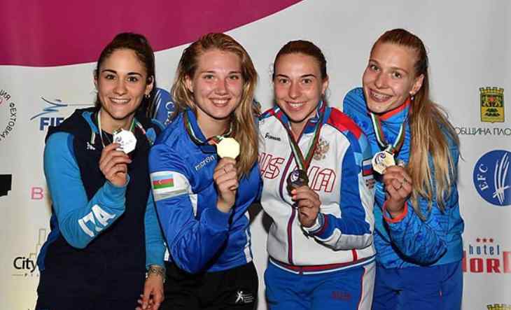 Белоруска Полина Касперович завоевала бронзу на молодежном ЧЕ по фехтованию