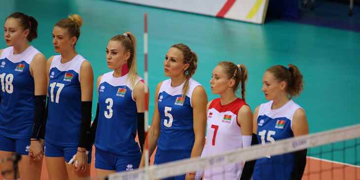 Сборная Беларуси по волейболу победила Испанию