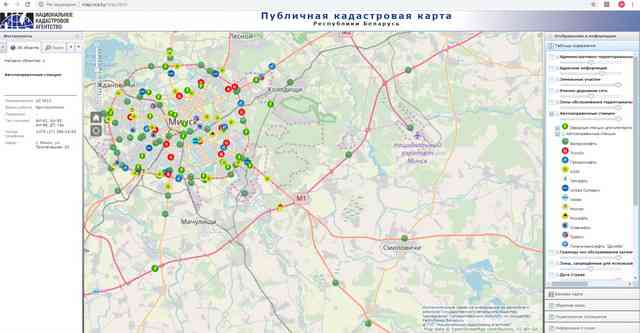 Белорусам рассказали, на какой карте искать АЗС для электрокаров 