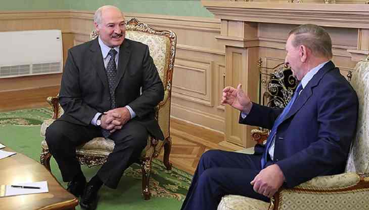 Лукашенко встретился в Минске с Кучмой