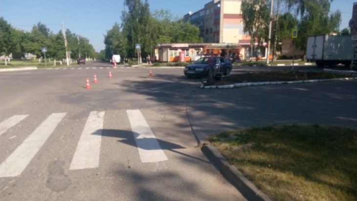В Новолукомле сбили 82-летнюю велосипедистку